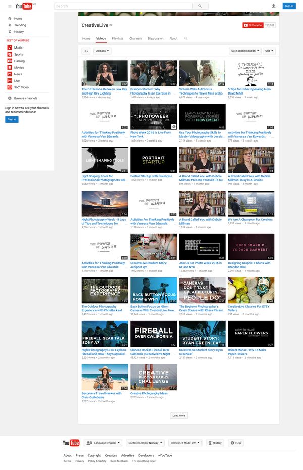 CreativeLive - YouTube