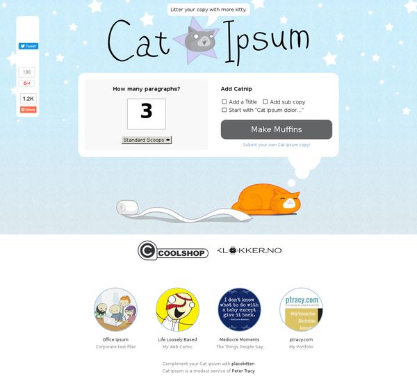 Cat Ipsum