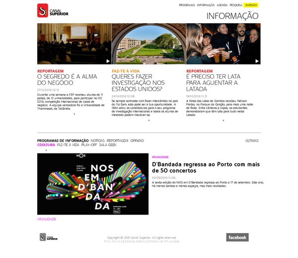Caminhos do Cinema Português não se realizam em 2013 | Canal Superior
