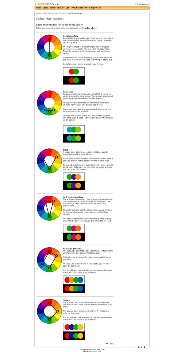 tigercolor.com/color-lab/color-theory/color-harmonies.htm
