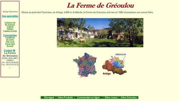 La Ferme de Gréoulou : Produits fermiers d'Ariège-Pyrénées