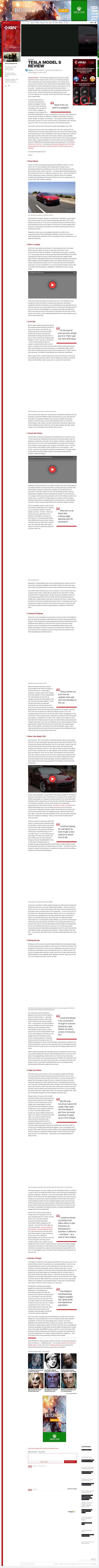 Tesla Model S Review - IGN