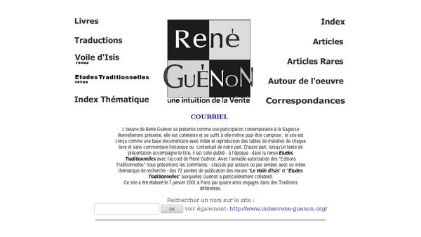 René Guénon , une intuition de la verite, de l'initiation, des symboles et de l'esoterisme