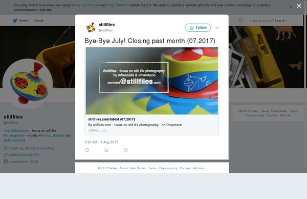 Bye-Bye July! Closing past month (07.2017)
