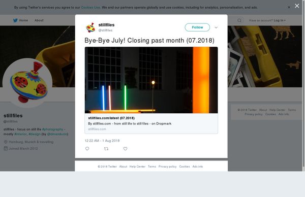 Bye-Bye July! Closing past month (07.2018)