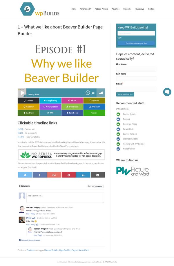 wpbuilds.com/2016/11/17/episode-1-what-we-like-about-beaver-builder/