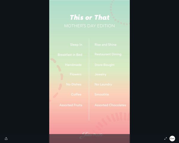 3- Mother's Day Canva Template
