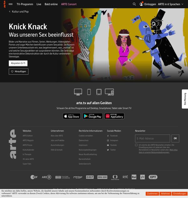arte knick knack / Was beeinflusst unsere Sexualität
