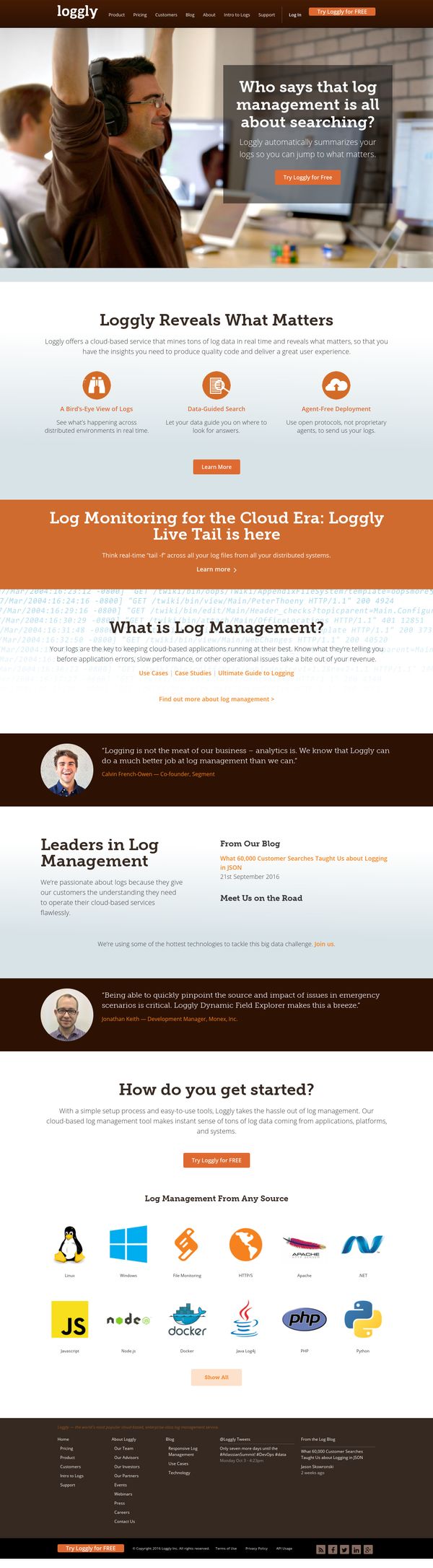 Log Management | Cloud Log Management Service | Loggly