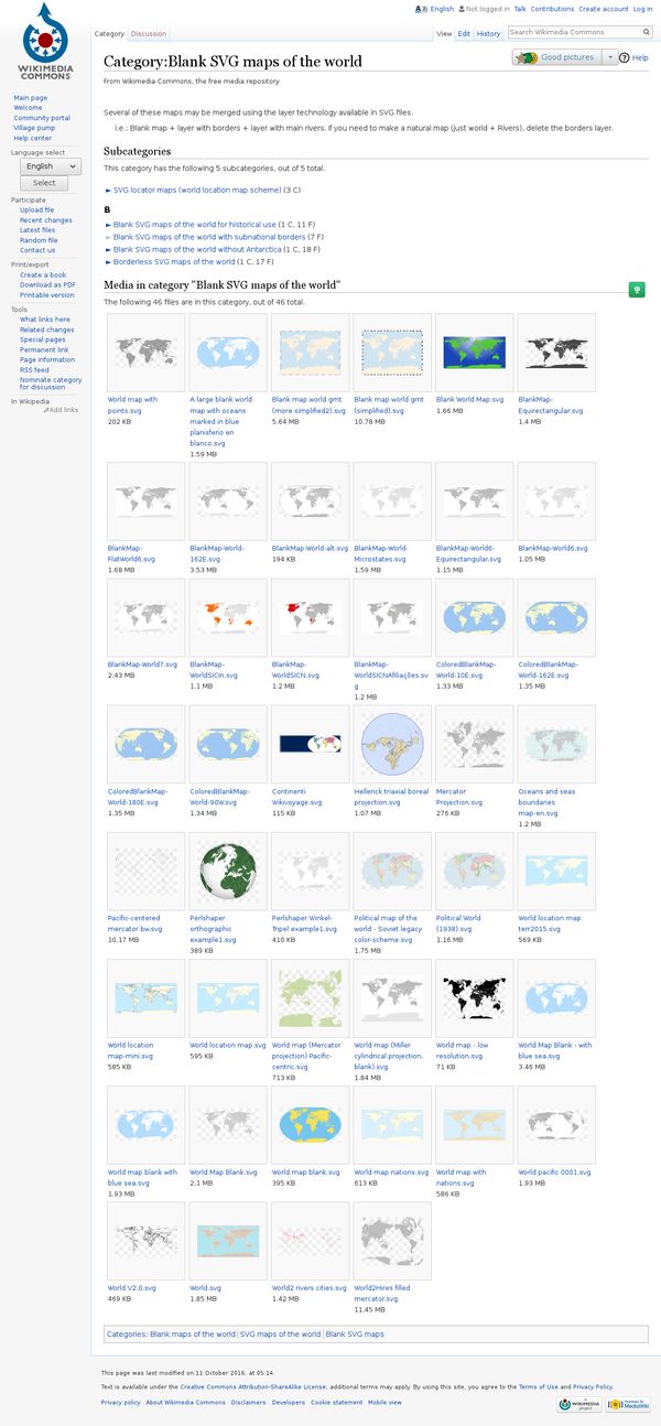 Category:Blank SVG maps of the world - Wikimedia Commons