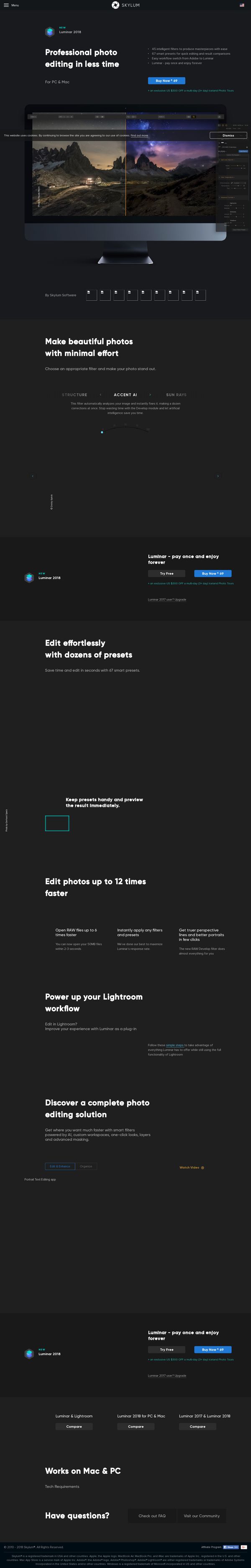 Luminar 2018 - The Best Photo Editing Software for Mac & PC | Skylum
