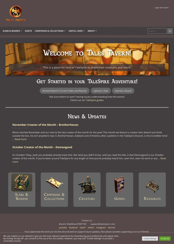 Welcome to Tales Tavern! - Tales Tavern