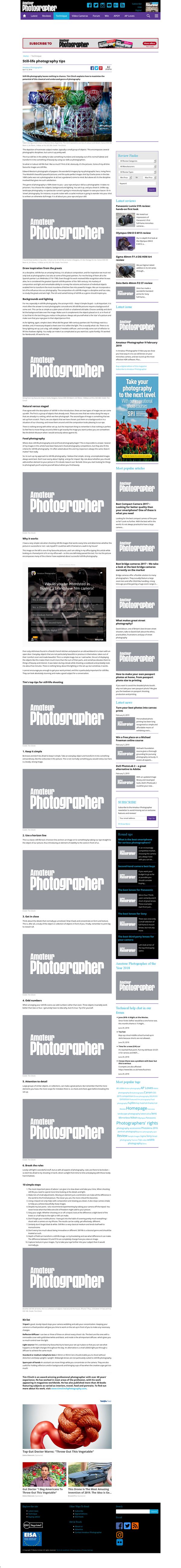 amateurphotographer.co.uk/technique/still-life-photography-tips-117565