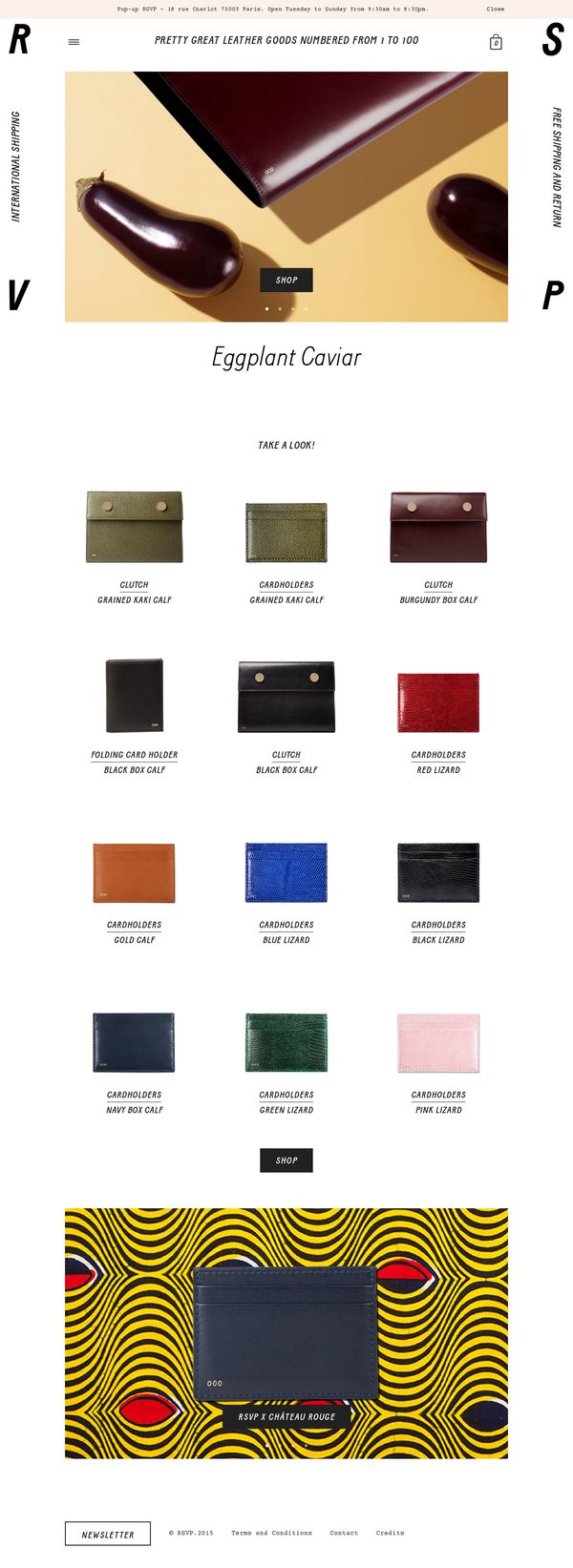 Top quality leather goods | RSVP Paris