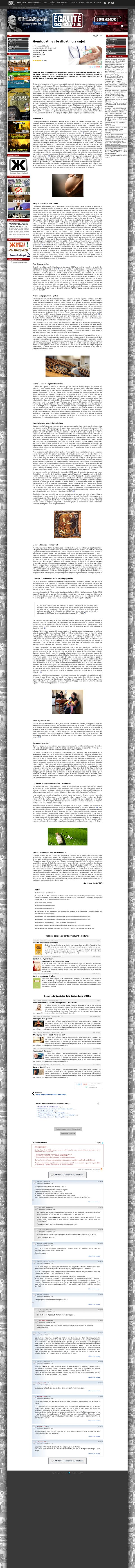 egaliteetreconciliation.fr/Homeopathie-le-debat-hors-sujet-53664.html