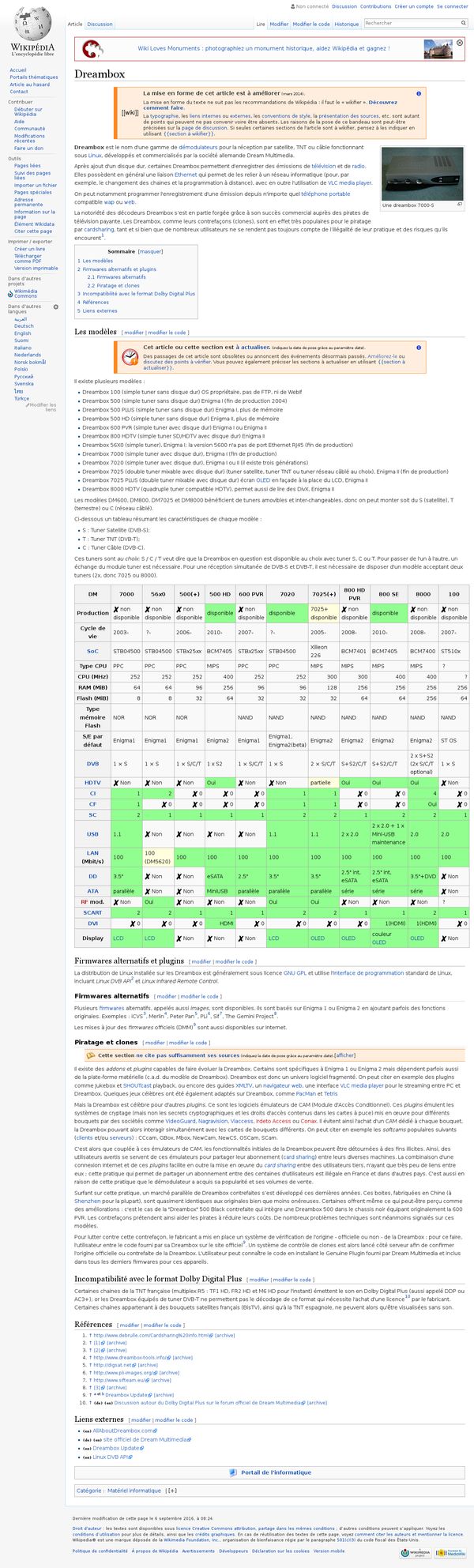 Dreambox — Wikipédia
